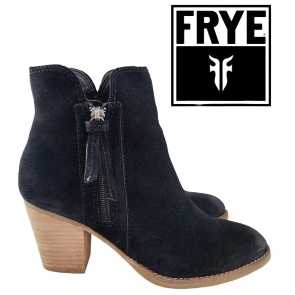 FRYE AND CO. Shoes - FRYE Allister Zip Bootie 6.5M - New With Box - Black